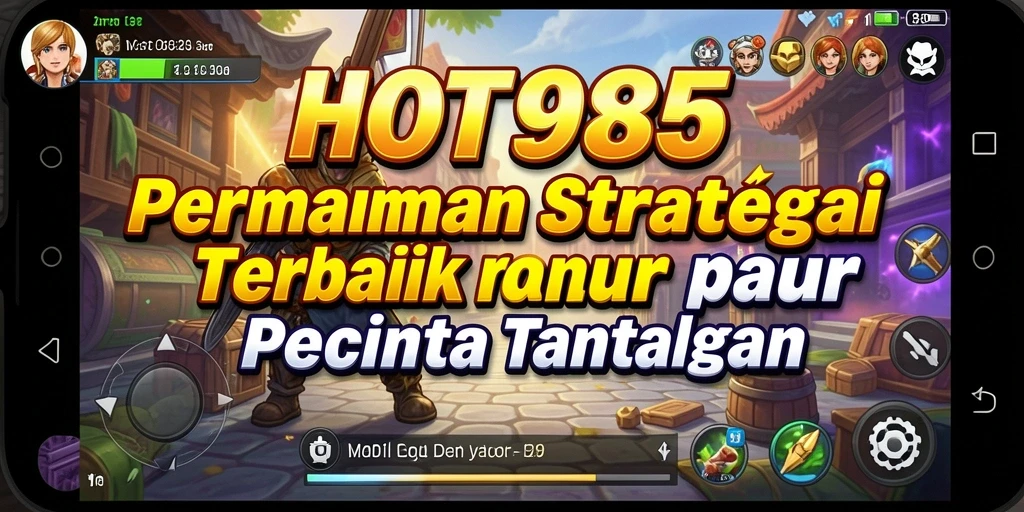 Screenshot dari gameplay HOT985 dengan aksi strategi yang mendebarkan.
