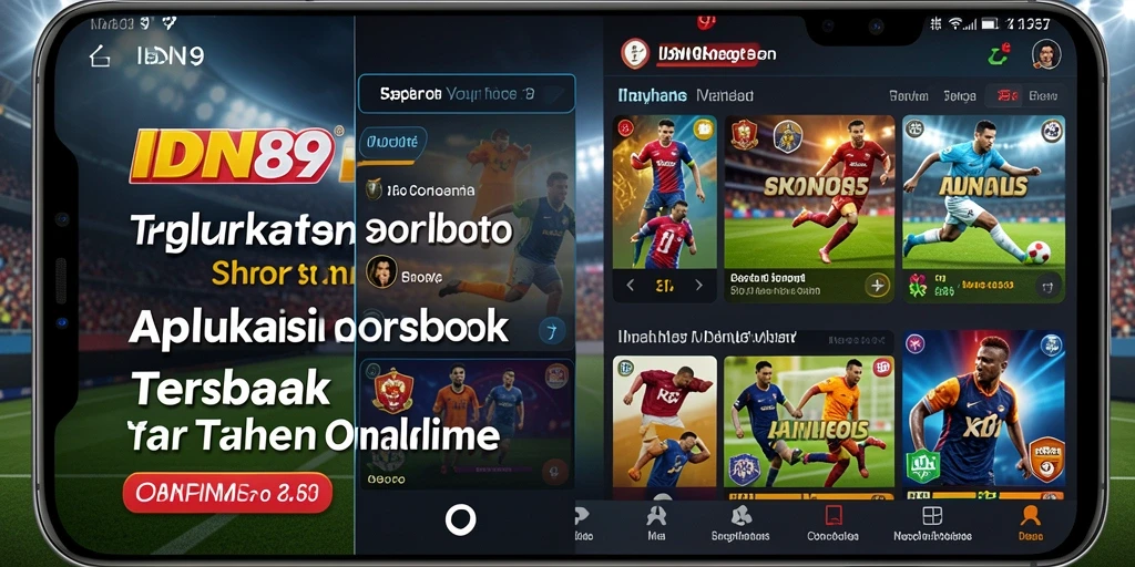 Tampilan gameplay Sportsbook yang menarik dan mudah dipahami.