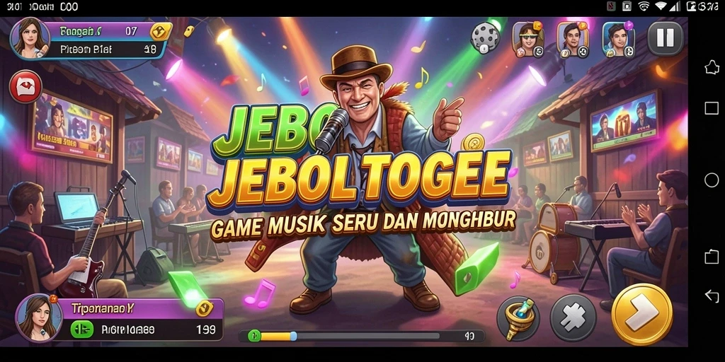 Gameplay JEBOLTOGEL yang seru dan interaktif.