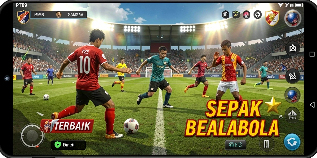 Tampilan permainan PT89 yang mendebarkan dan realistis.