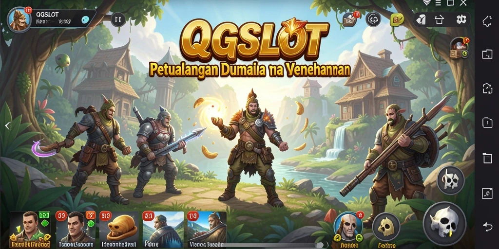 Tangkapan layar menunjukkan petualangan seru di dunia Open World.