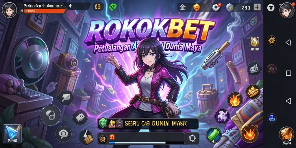 Gameplay seru dan grafik anime yang menawan di ROKOKBET.