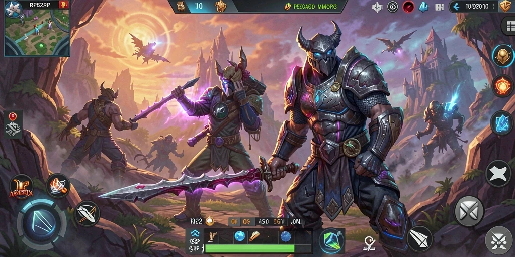 Tampilan gameplay seru RP62RP yang menyuguhkan aksi mendebarkan.