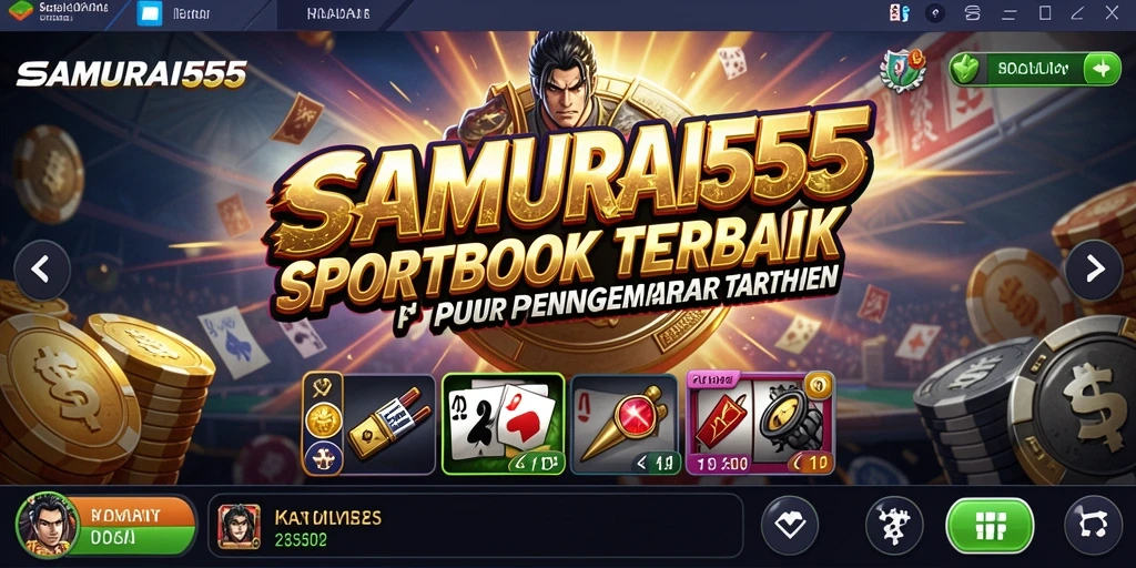 Tampilan menarik dari gameplay Sportsbook SAMURAI555.