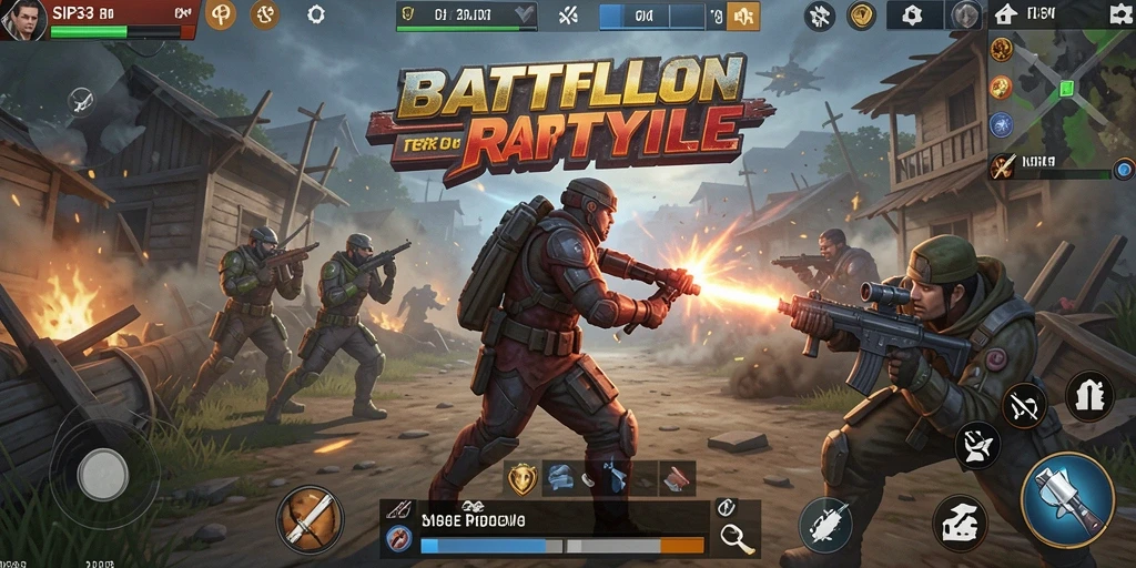 Gameplay intens dan grafis menawan di SIP33 Battle Royale.
