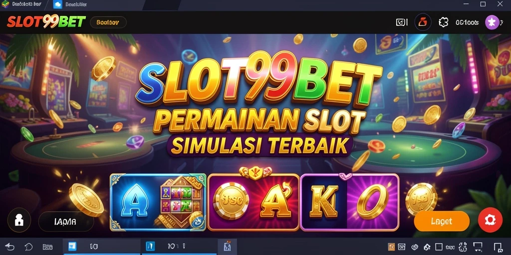 Tampilan gameplay menarik di SLOT99BET dengan slot yang beragam.