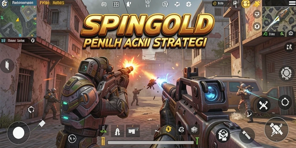 Gameplay SPINGOLD yang mendebarkan dengan grafis luar biasa.