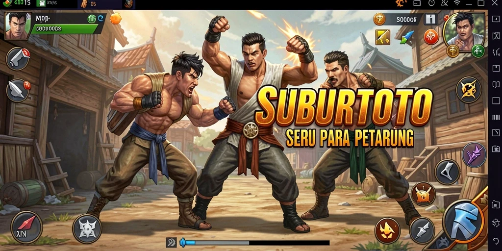 Tampilan aksi seru dan karakter yang beragam dalam SUBURTOTO.