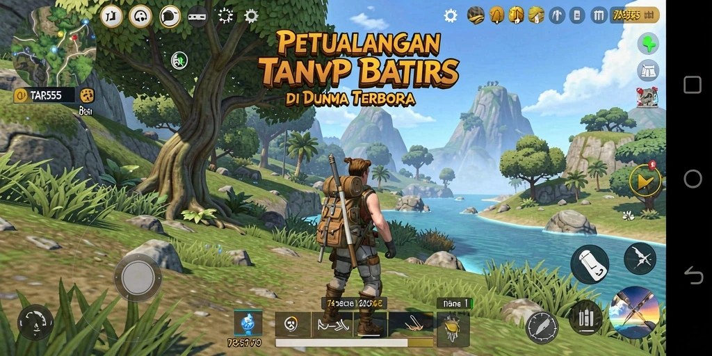 Gameplay menarik dalam dunia Open World TAR555.