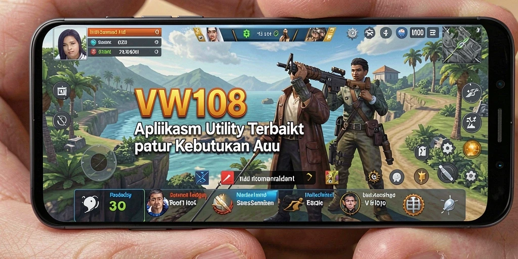 Tampilan antarmuka VW108 yang intuitif dan ramah pengguna.